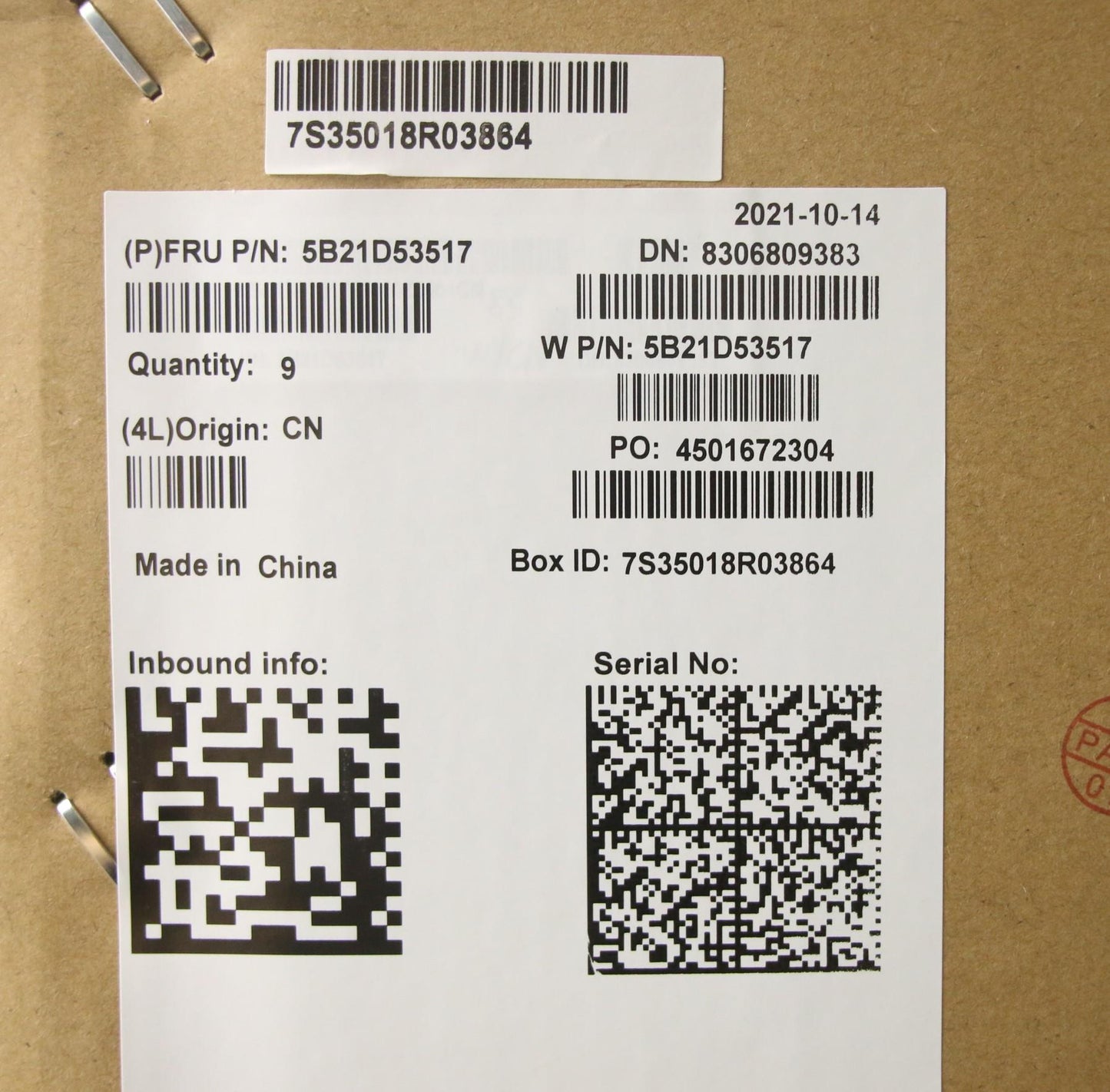 Lenovo Motherboard, i7-11850H, vPro, DI, WI, yA, dT, L3, yAB - 5B21D53517