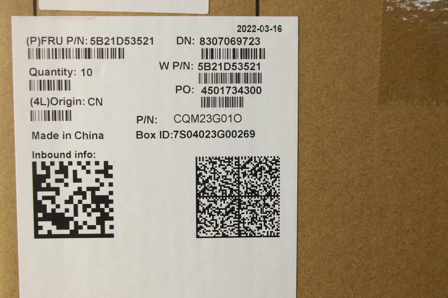 Lenovo Bdplanar I7-11850H,Vp,Di,Wi,Ya - 5B21D53521