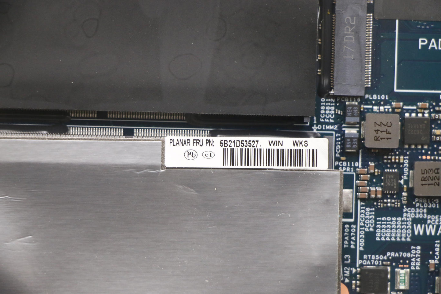 Lenovo Bdplanar I7-11800H,Dis,Wi,Na,D - 5B21D53527