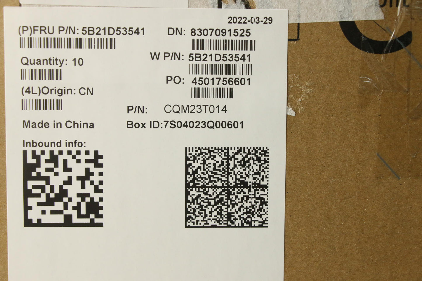 Lenovo Bdplanar I7-11850H,Vp,Di,Wi,Ya - 5B21D53541