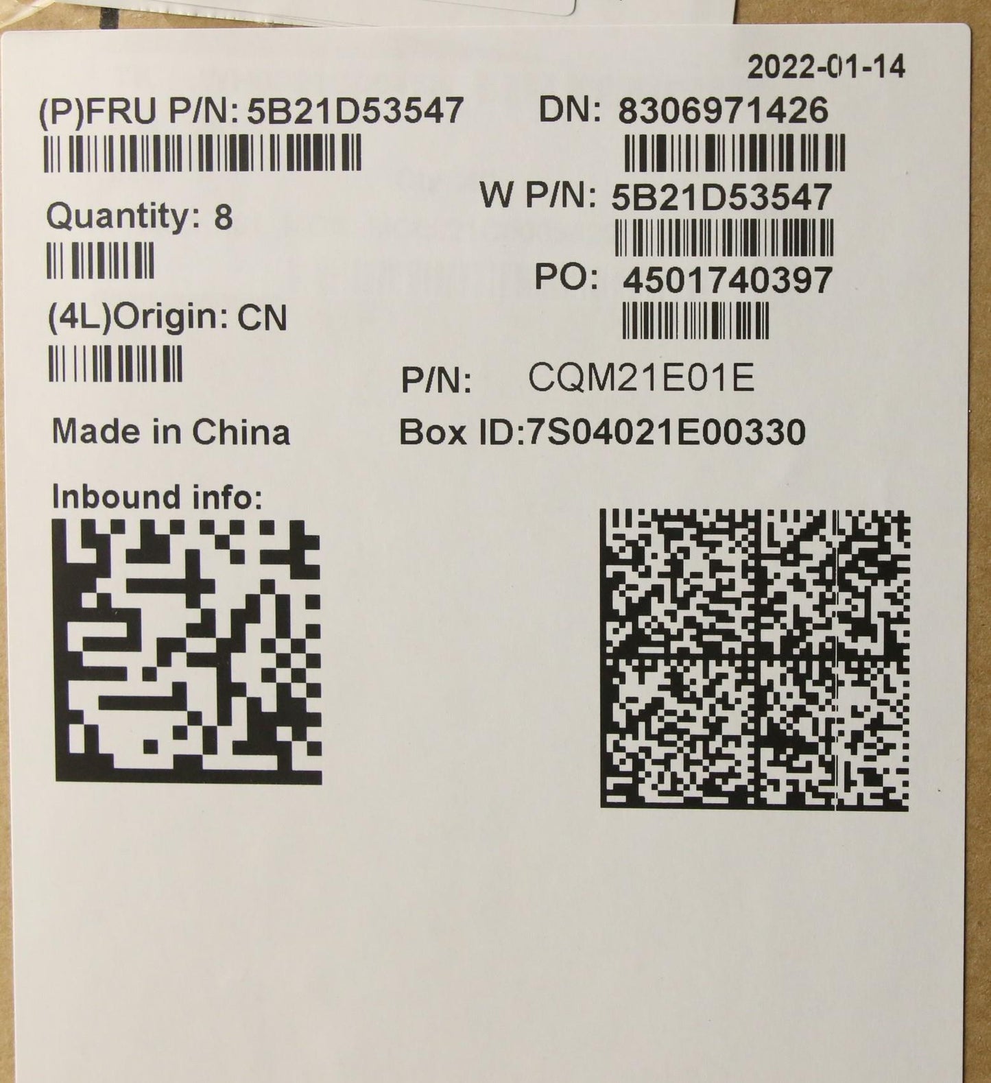 Lenovo Bdplanar W-11855M,Vp,Dis,Wi,Ya - 5B21D53547