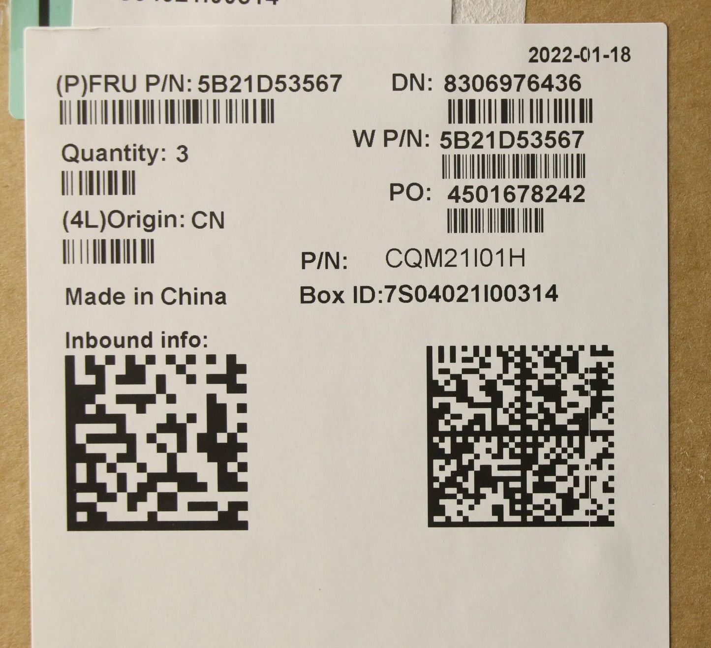 Lenovo Bdplanar I7-11850H,Vp,Rt,Wi,Ya - 5B21D53567