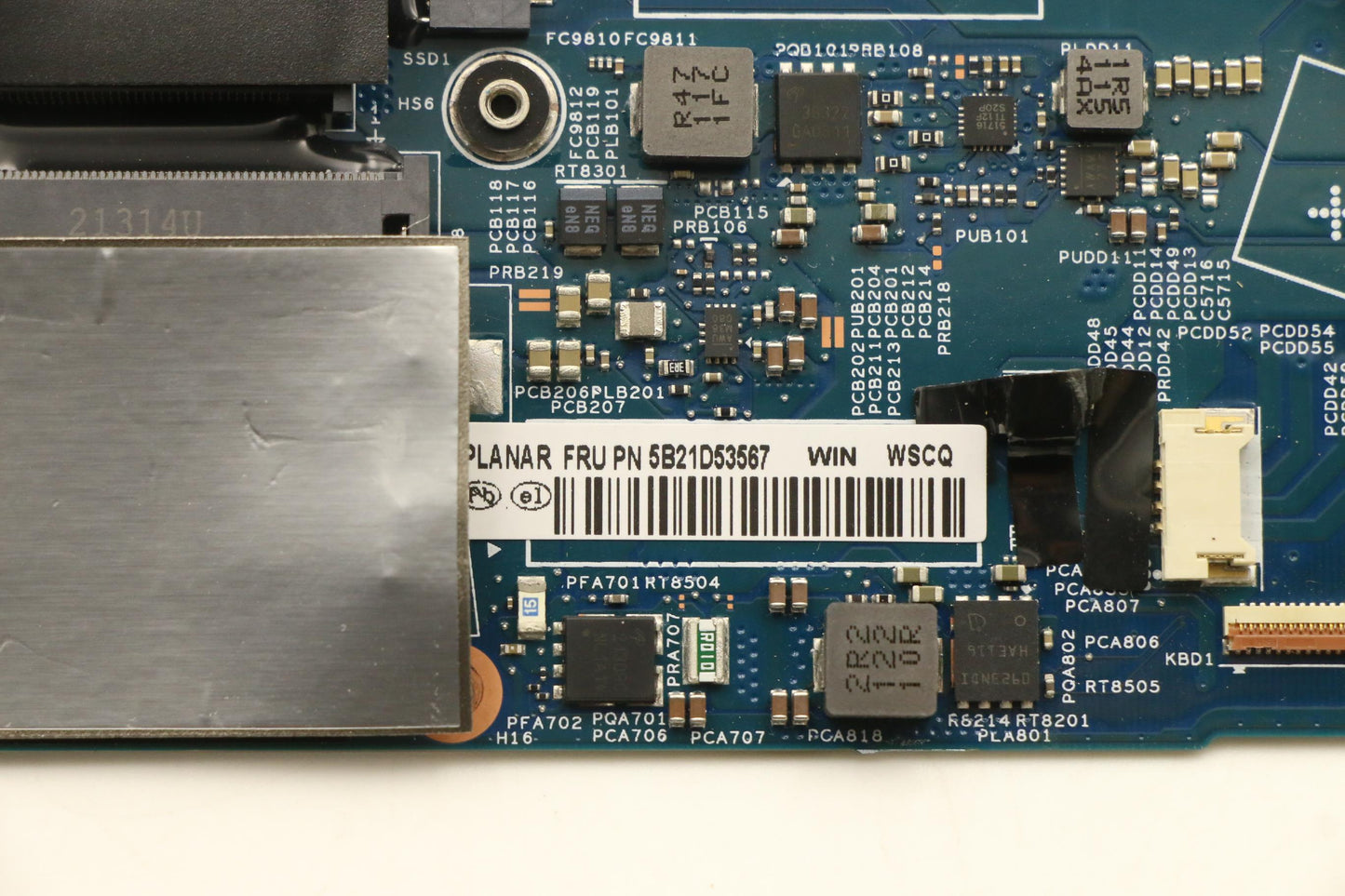 Lenovo Bdplanar I7-11850H,Vp,Rt,Wi,Ya - 5B21D53567