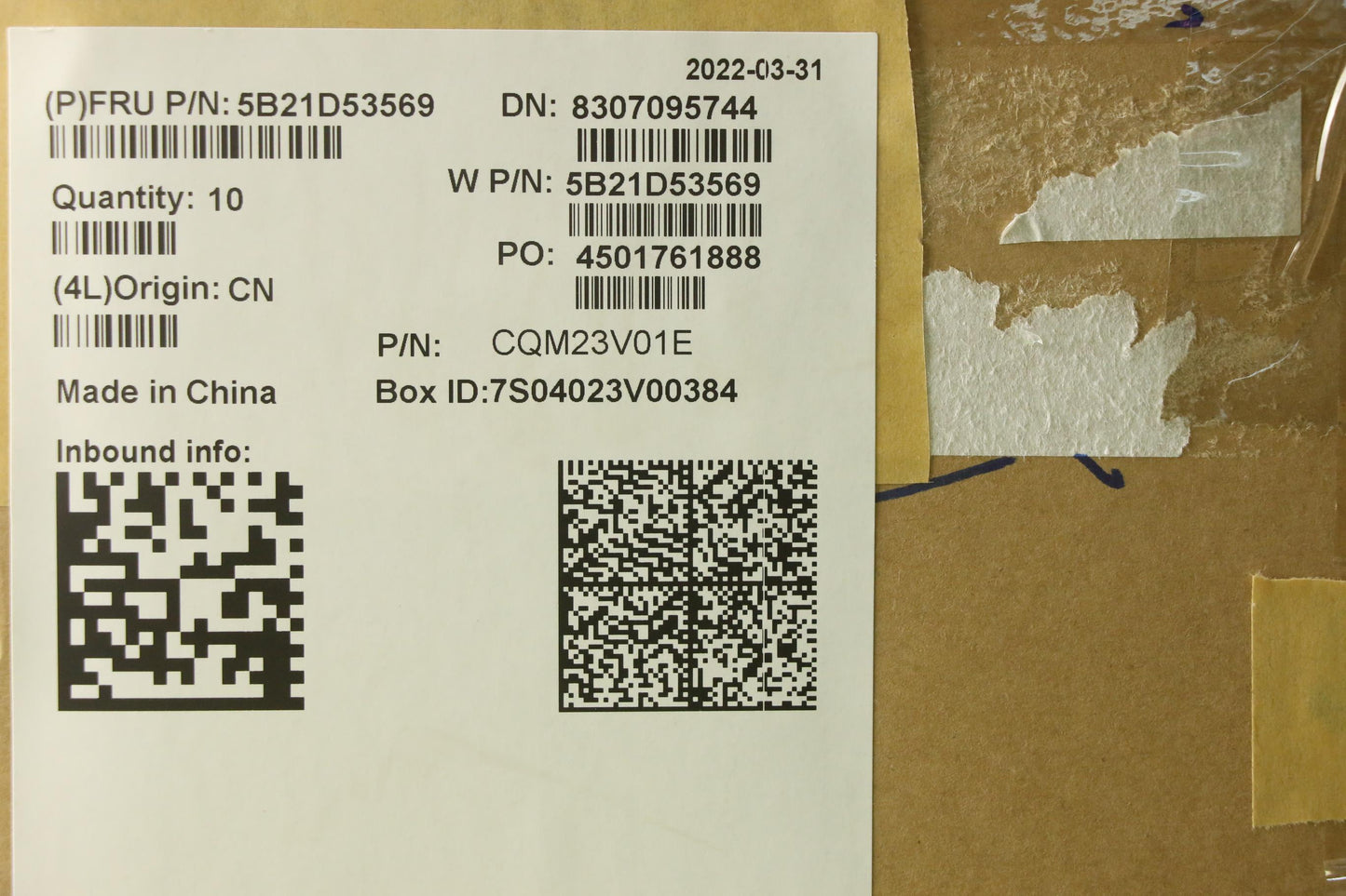Lenovo Bdplanar I7-11850H,Vp,Rt,No,Ya - 5B21D53569