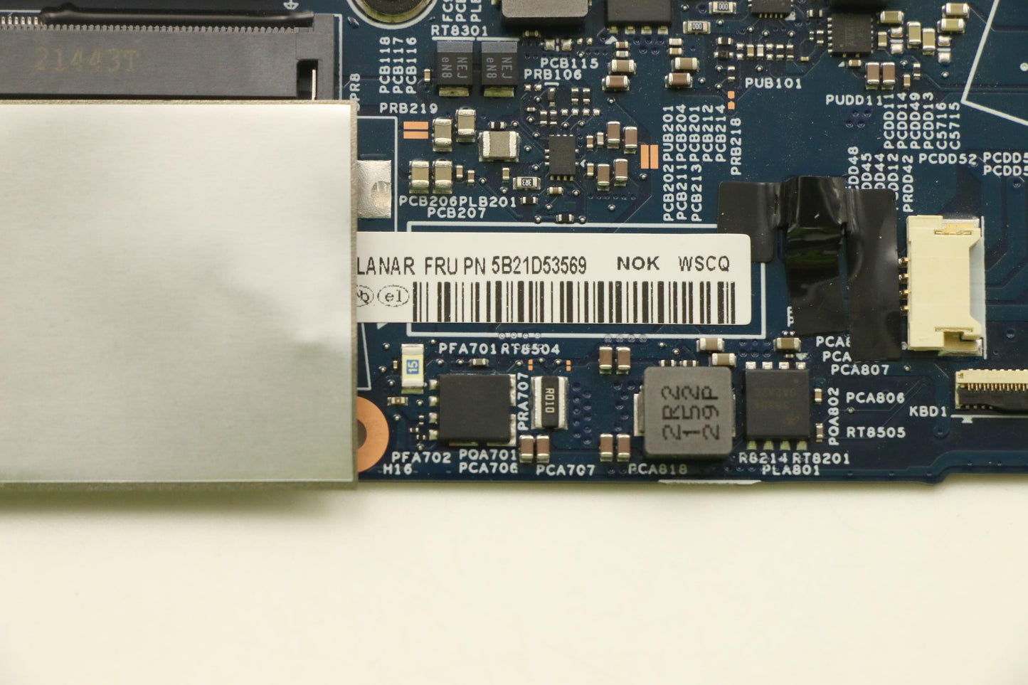 Lenovo Bdplanar I7-11850H,Vp,Rt,No,Ya - 5B21D53569