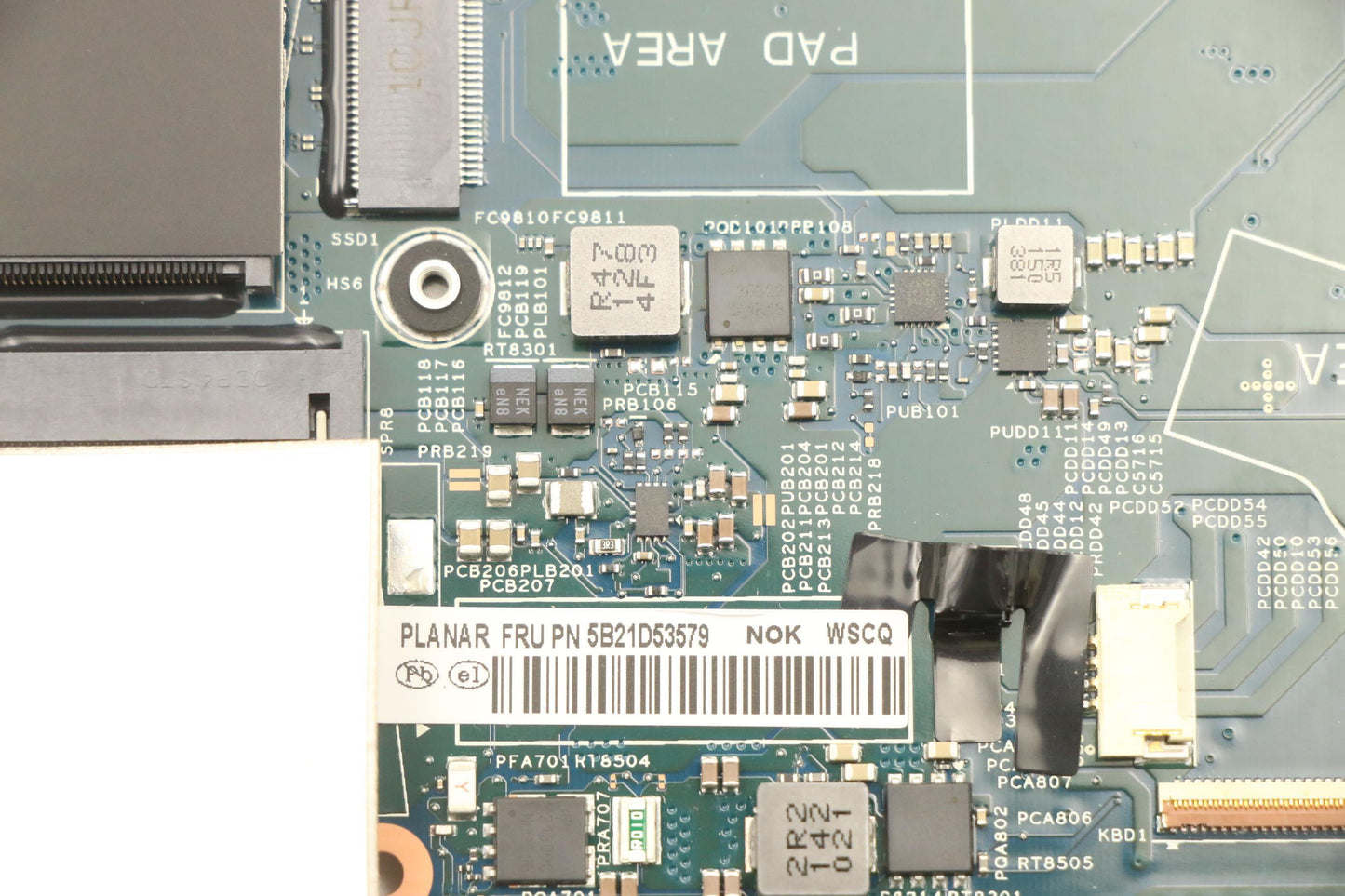 Lenovo Bdplanar I9-11950H,Vp,Rt,No,Ya - 5B21D53579