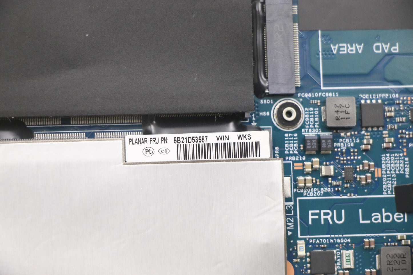Lenovo Bdplanar I7-11850H,Vp,Rt,Wi,Ya - 5B21D53587