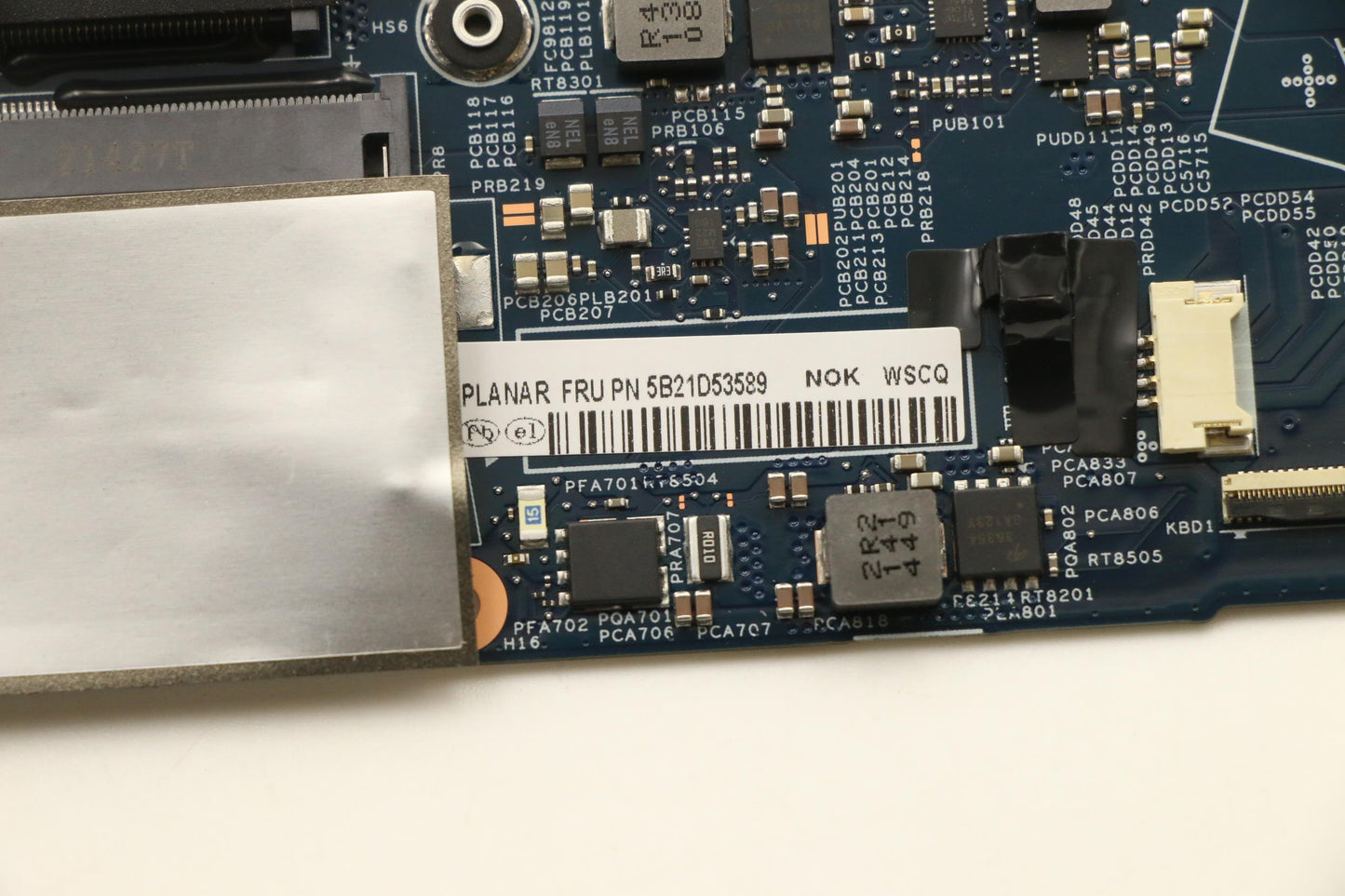 Lenovo Bdplanar I7-11850H,Vp,Rt,No,Ya - 5B21D53589