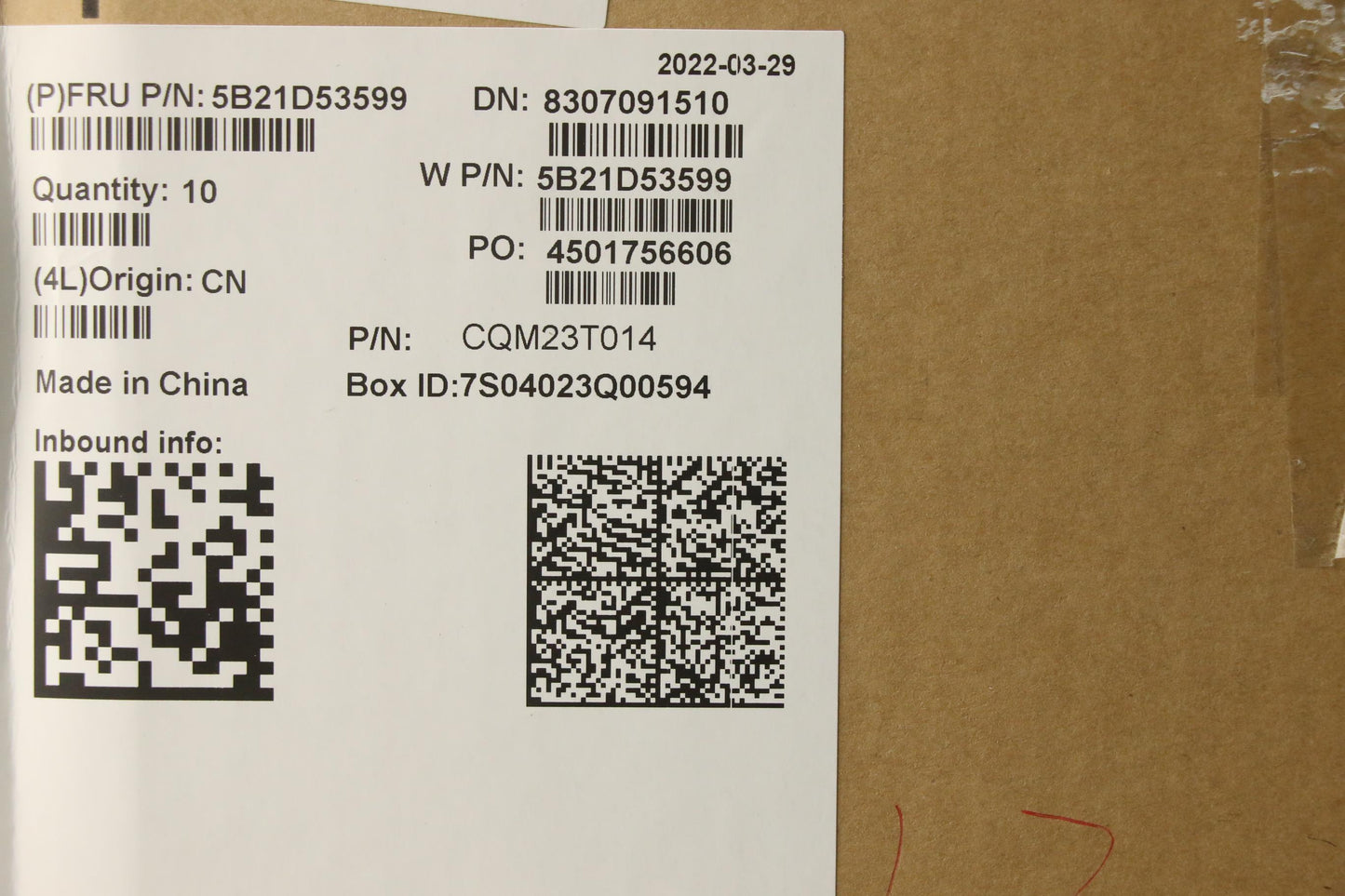 Lenovo Bdplanar I9-11950H,Vp,Rt,No,Ya - 5B21D53599