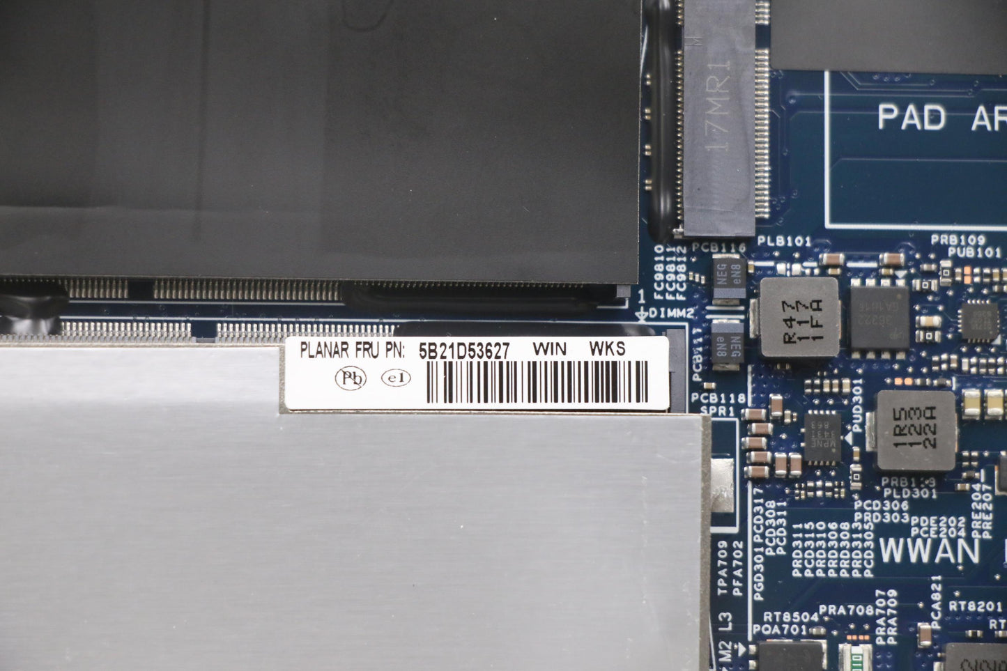 Lenovo Bdplanar I7-11850H,Vp,Di,Wi,Ya - 5B21D53627