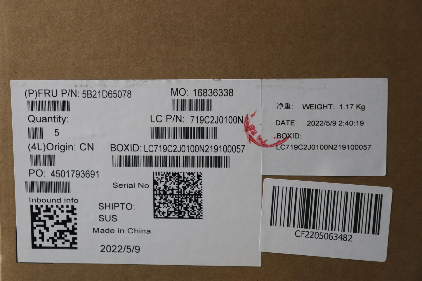 Lenovo Bdplanar Ry5 5650U 8G Nok Nd Y - 5B21D65078
