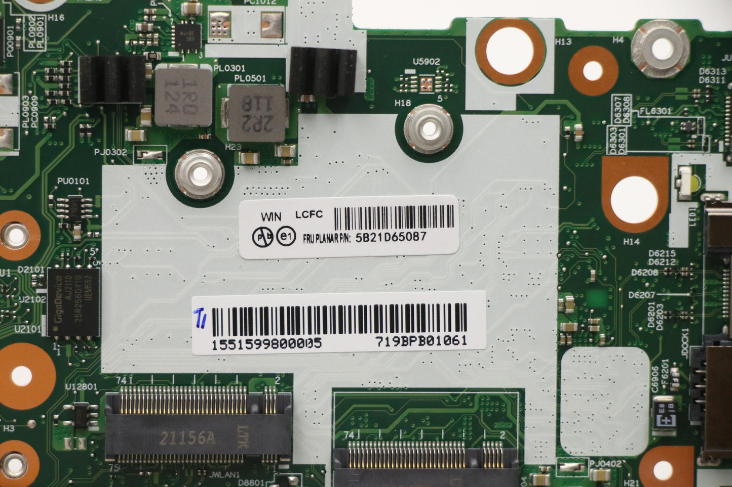Lenovo Bdplanar I5-1145G7Umassdrtlwin - 5B21D65087