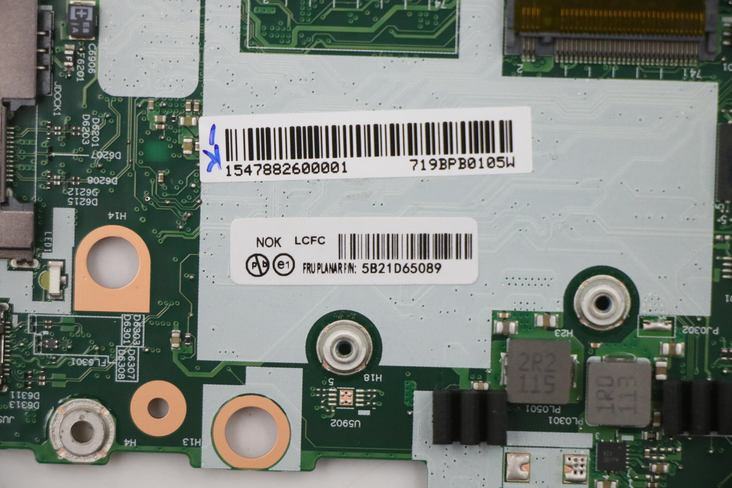 Lenovo Bdplanar I7-1185G7Umassdrtlnok - 5B21D65089