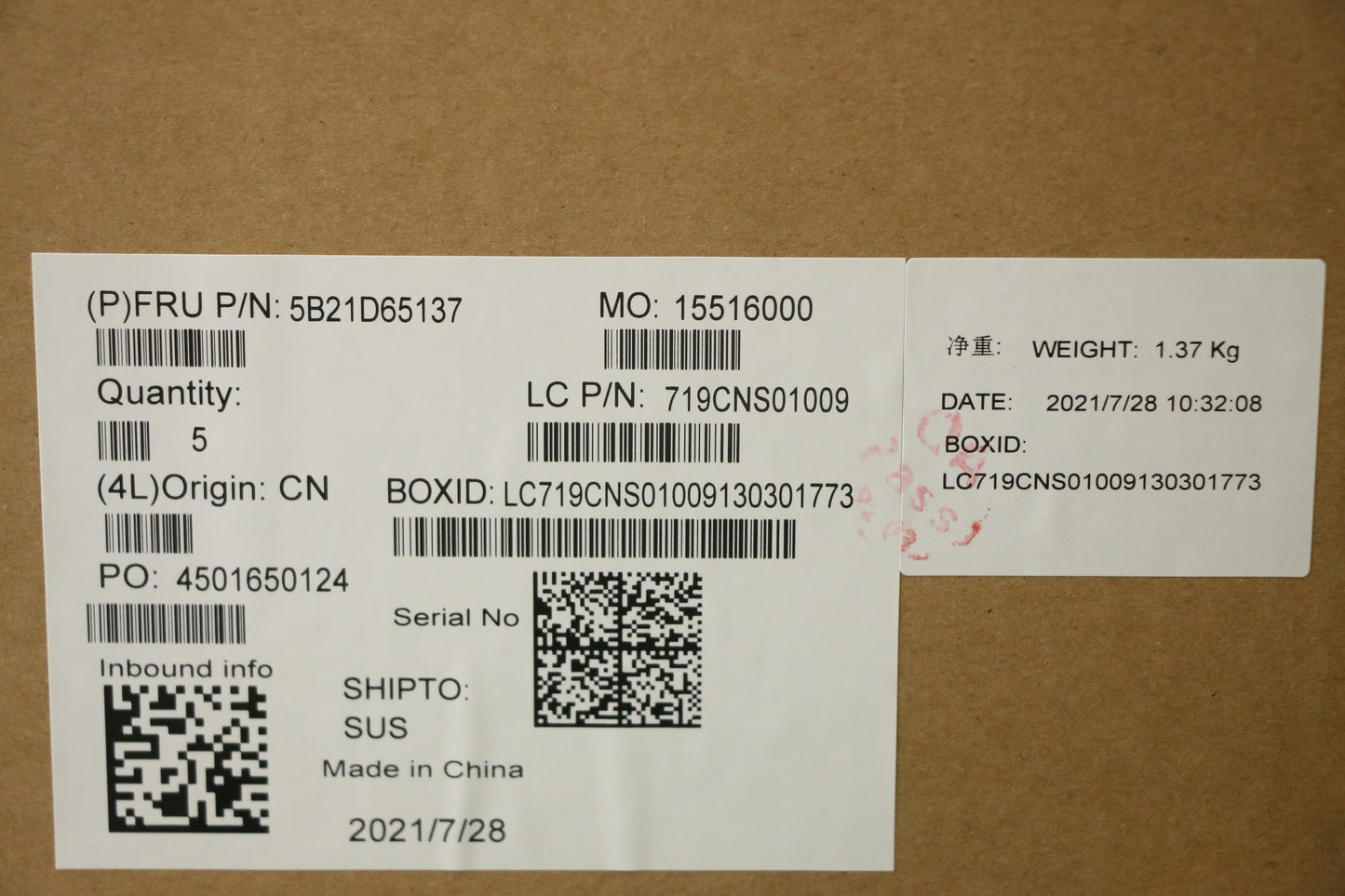 Lenovo Bdplanar I5-1135G7 8G 201 Nok - 5B21D65137