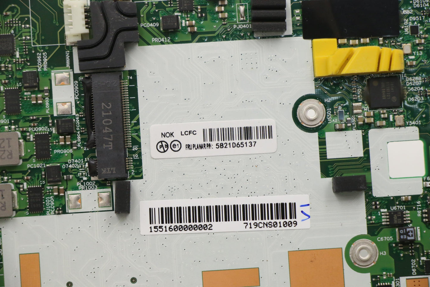 Lenovo Bdplanar I5-1135G7 8G 201 Nok - 5B21D65137