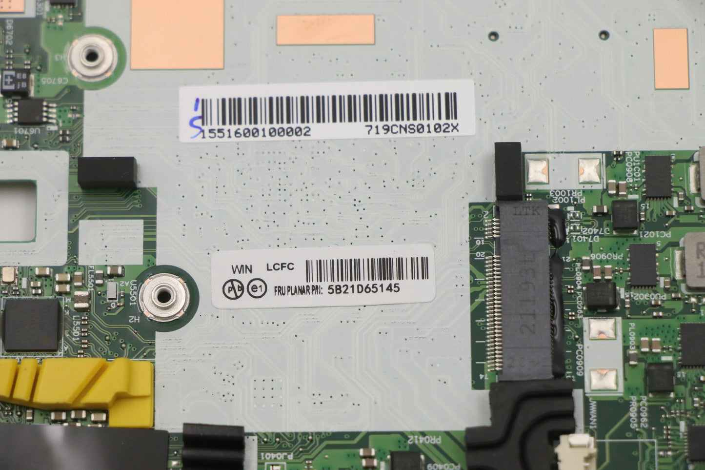 Lenovo Bdplanar I5-1135G7 8G 201 Win - 5B21D65145