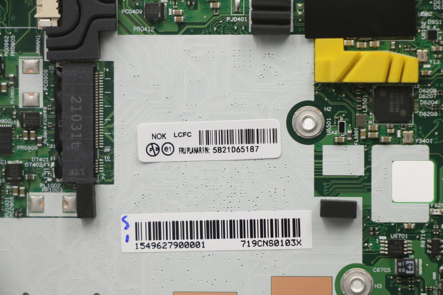 Lenovo Bdplanar I7-1165G7 16G 201Nok - 5B21D65187