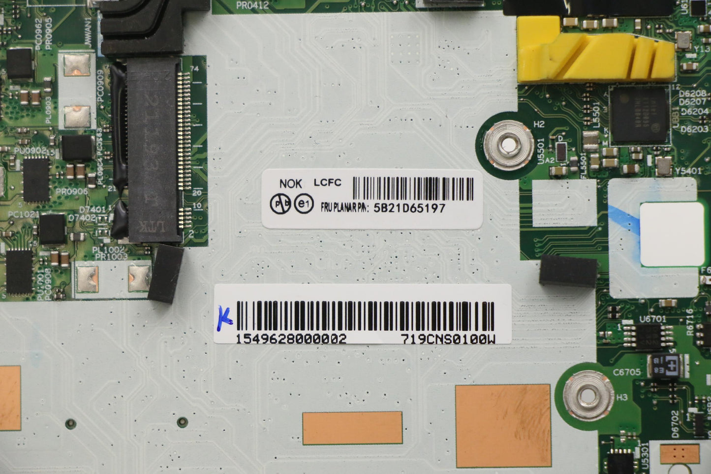 Lenovo Bdplanar I7-1165G7 16G 201Nok - 5B21D65197