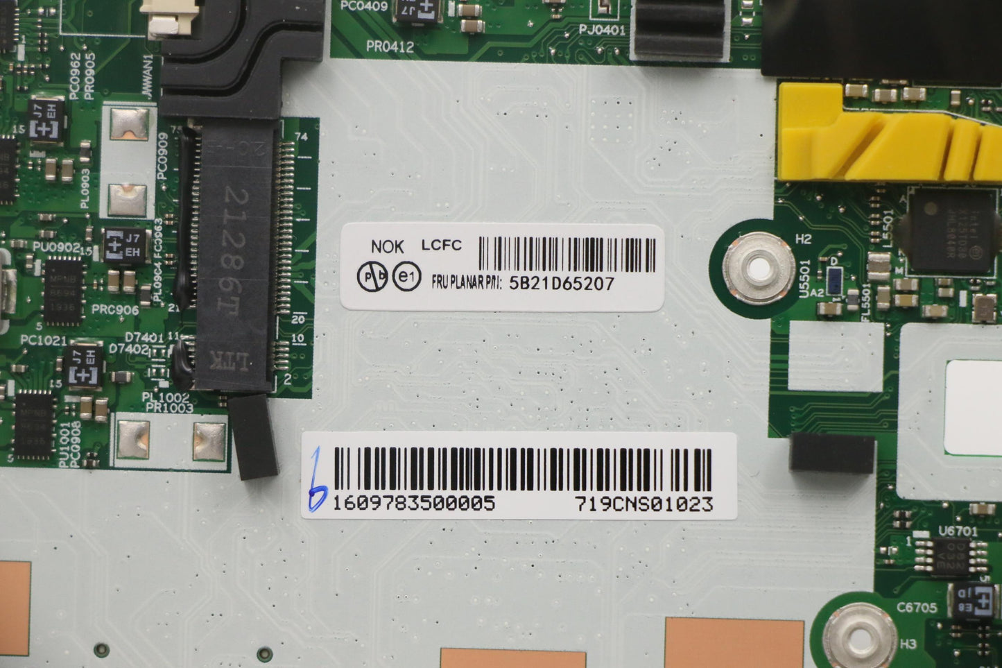 Lenovo Bdplanar I5-1145G7 8G201Vp Nok - 5B21D65207