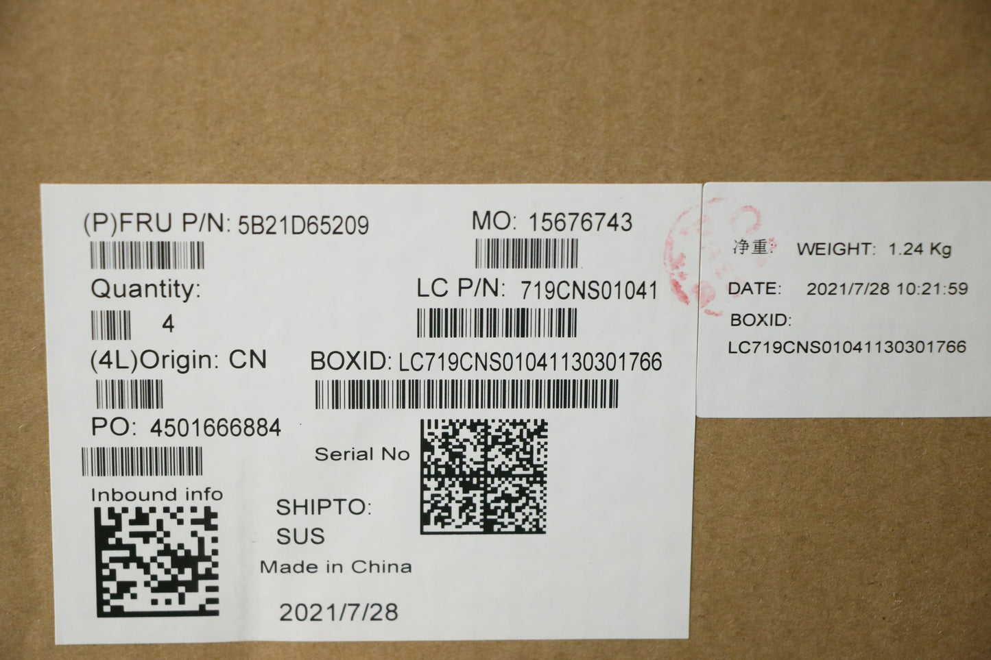 Lenovo Bdplanar I5-1145G7 8G201Vp Win - 5B21D65209