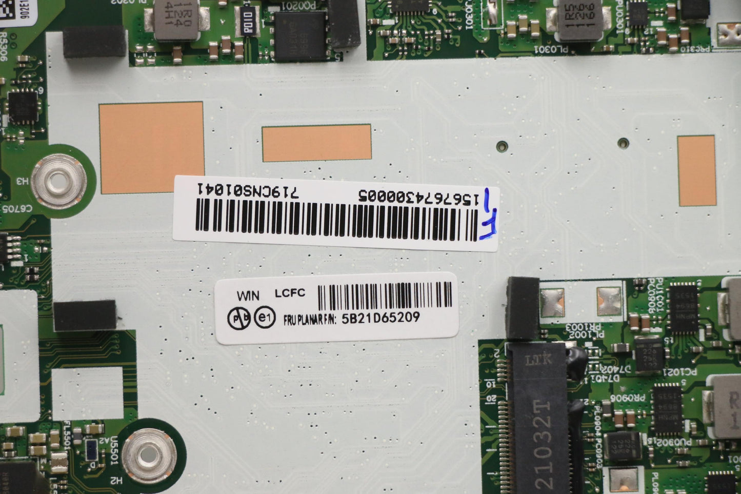 Lenovo Bdplanar I5-1145G7 8G201Vp Win - 5B21D65209