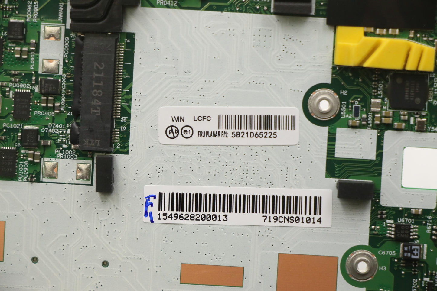 Lenovo Bdplanar I5-1145G7 16G201Vpwin - 5B21D65225