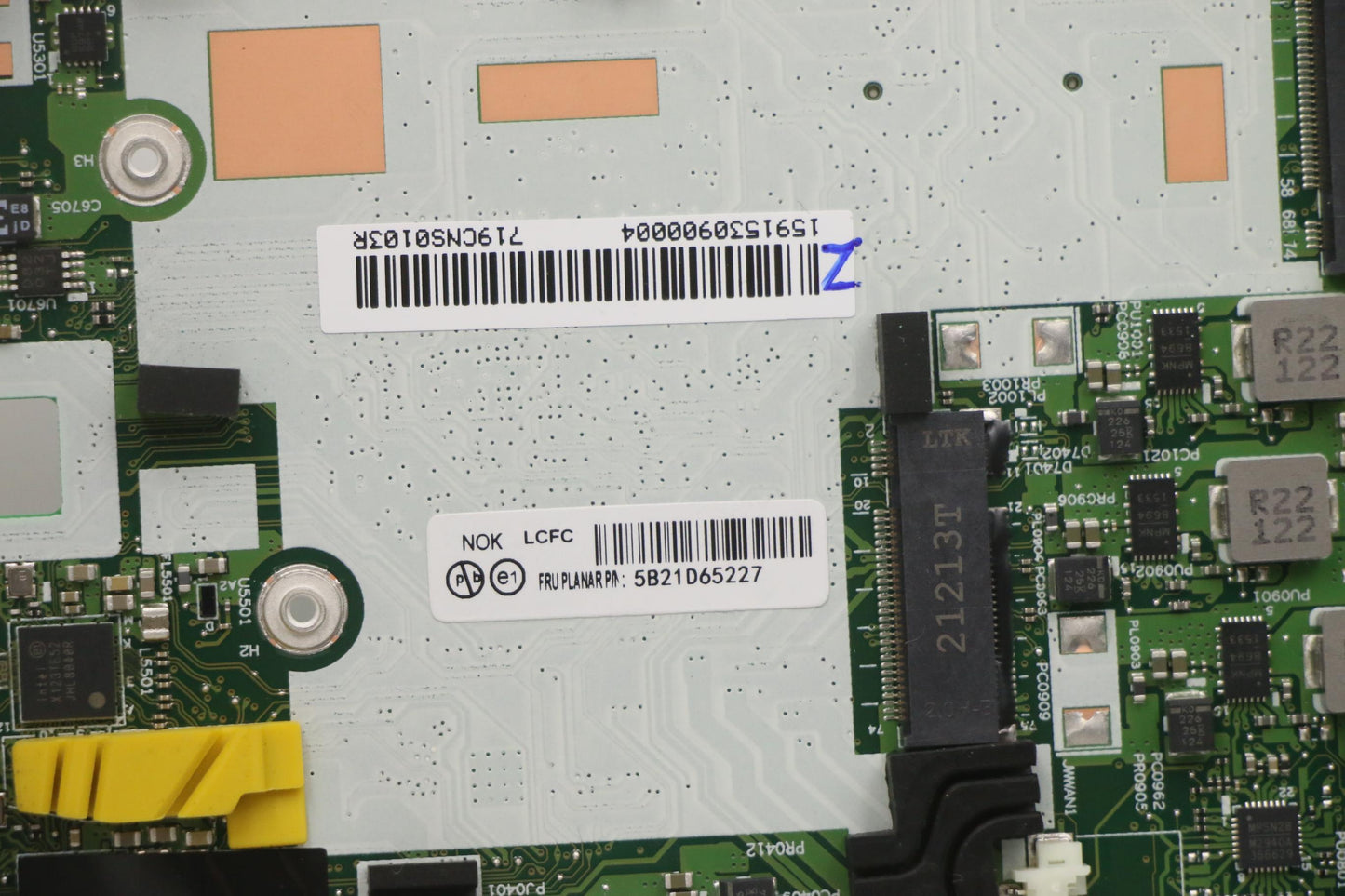 Lenovo Bdplanar I5-1145G7 16G201Vpnok - 5B21D65227