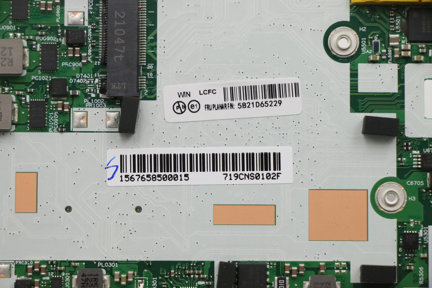 Lenovo Bdplanar I5-1145G7 16G201Vpwin - 5B21D65229