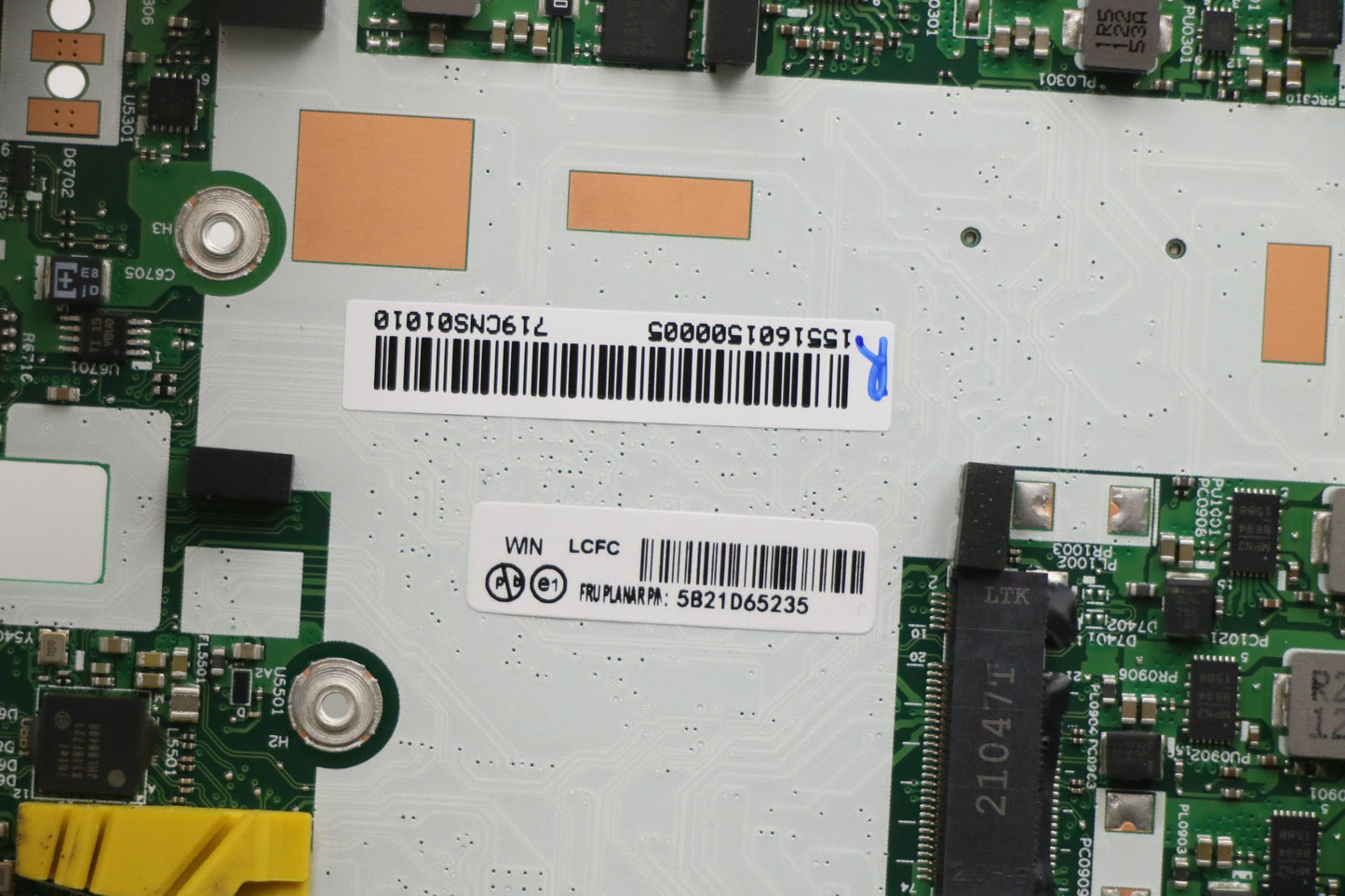 Lenovo Bdplanar I7-1185G7 8G201Vp Win - 5B21D65235