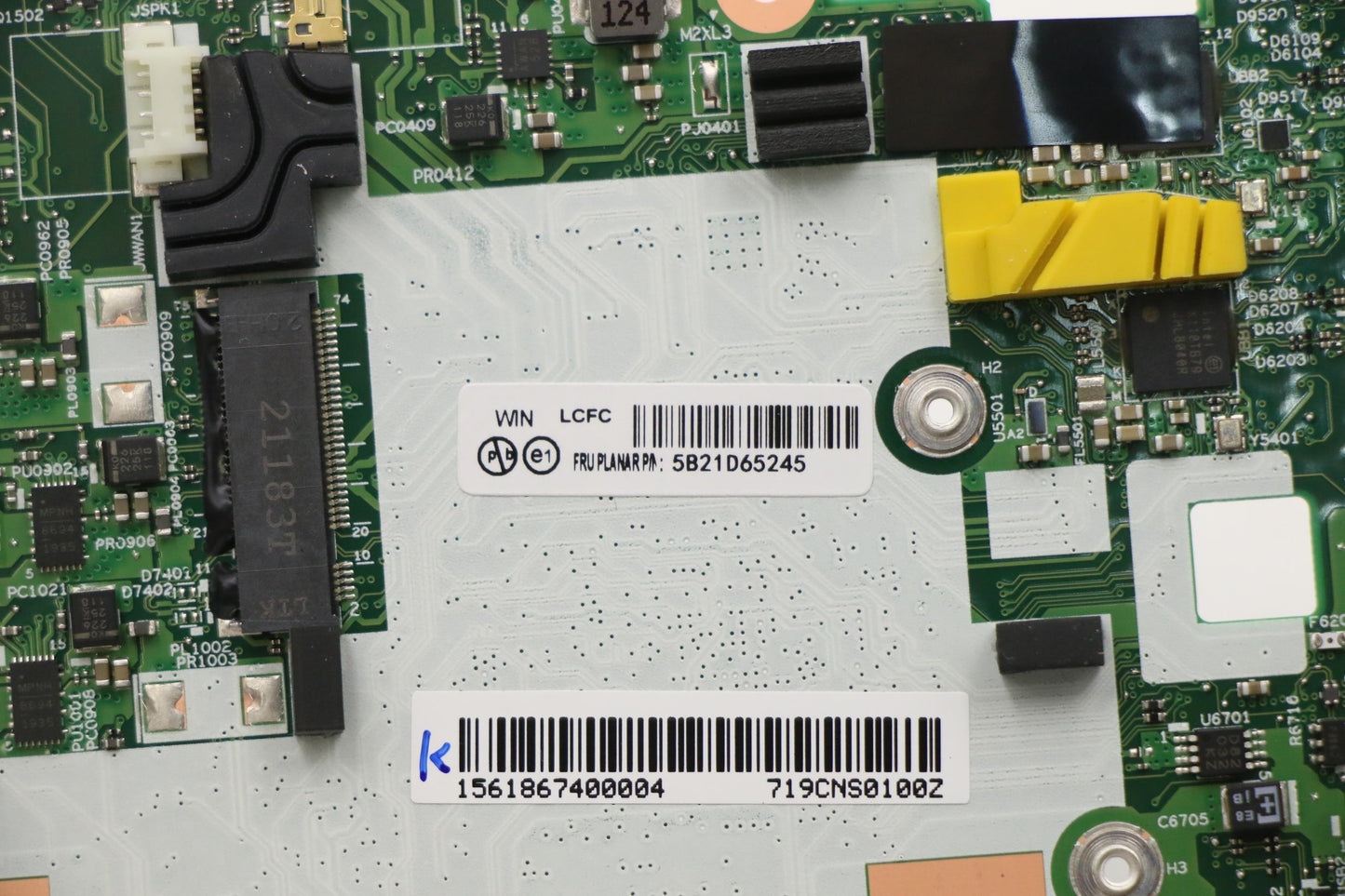 Lenovo Bdplanar I7-1185G7 8G201Vp Win - 5B21D65245