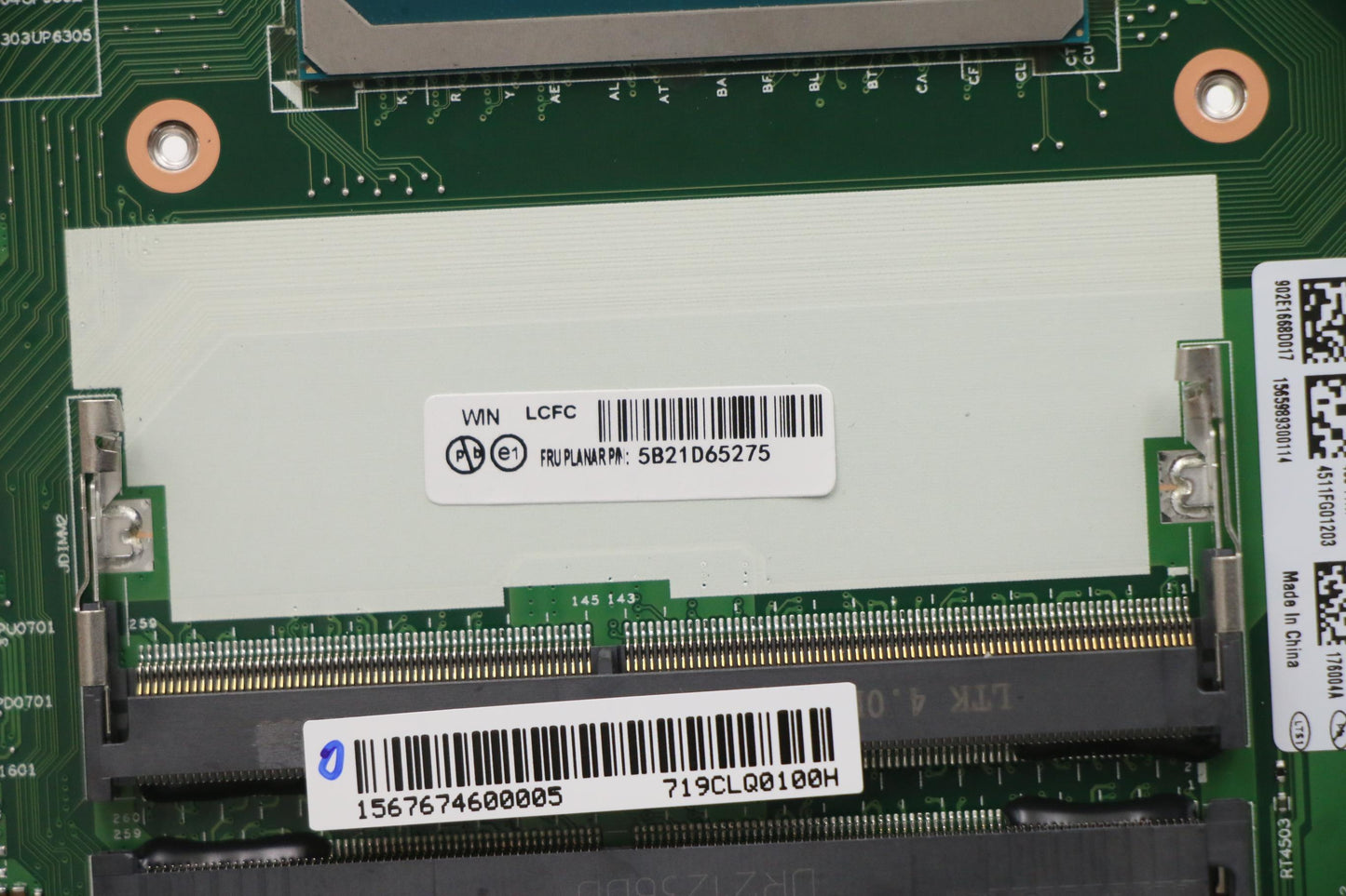 Lenovo Bdplanar Fli5-11400Hiugax201Wi - 5B21D65275