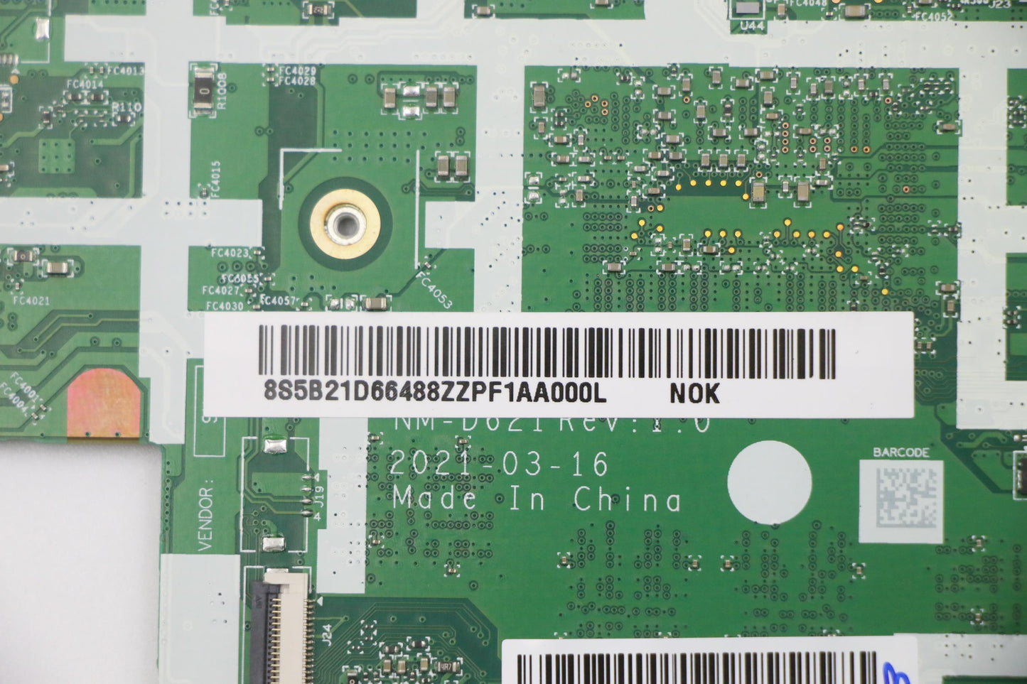 Lenovo Bdplanar Mbl82N3N6000Uma4G128G - 5B21D66488