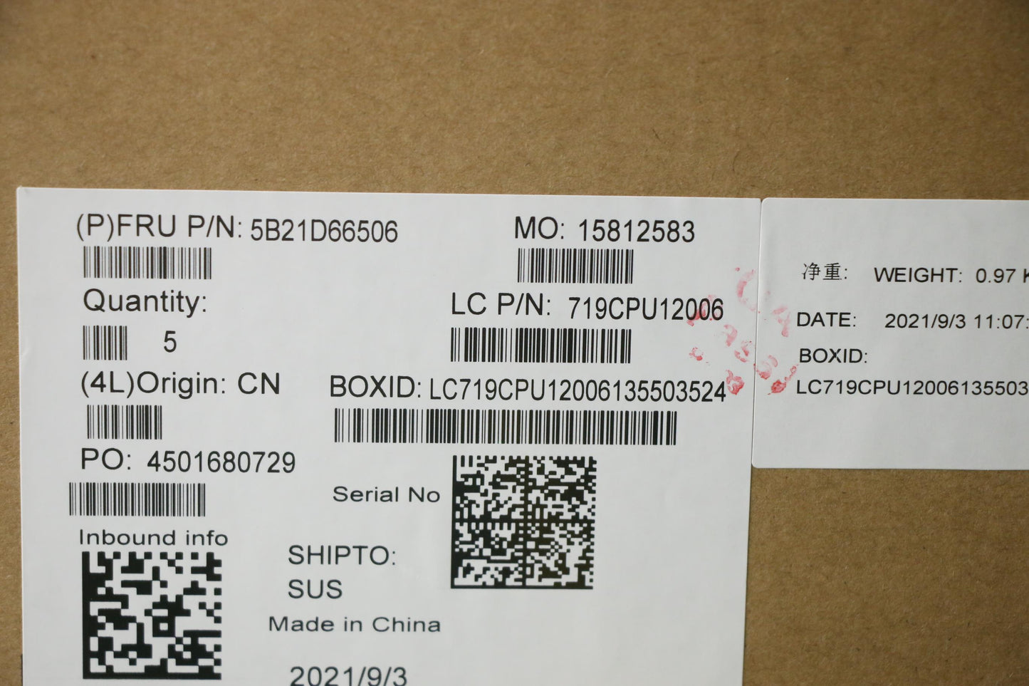 Lenovo Bdplanar Mb L82Nk Nok R75800Hs - 5B21D66506