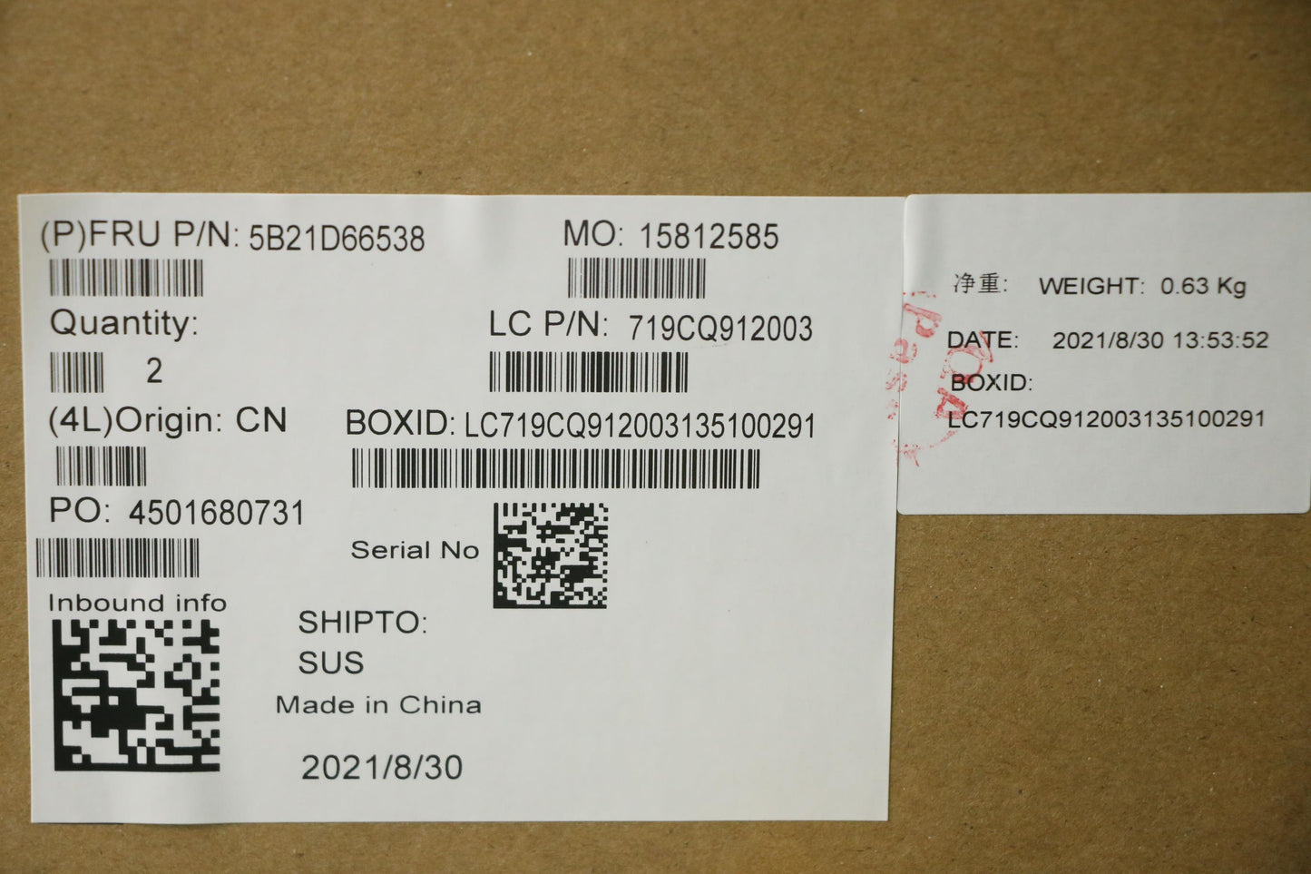 Lenovo Bdplanar Mb L 82M7 Nok I31115G - 5B21D66538