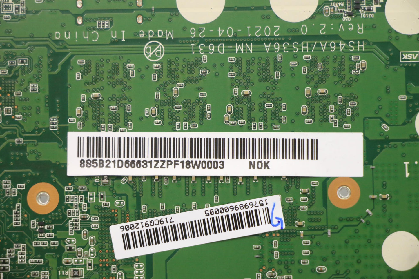 Lenovo Bdplanar Mb L 82M7 Nok 7505 Um - 5B21D66631