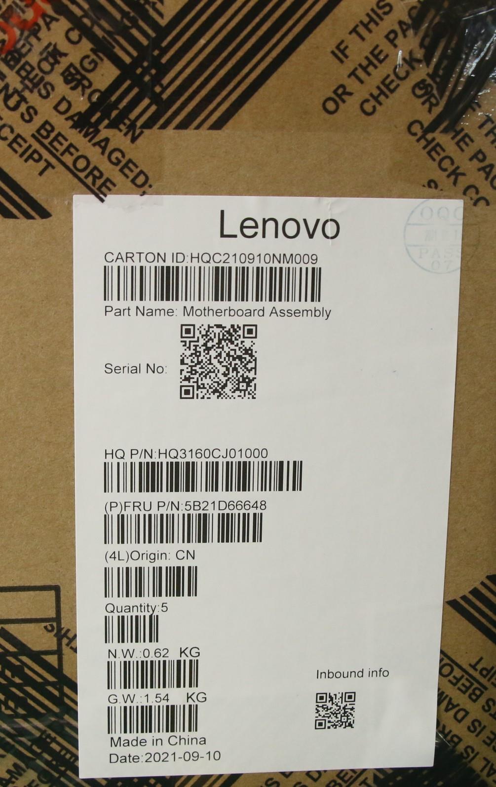Lenovo Bdplanar Mb H 82N4 N4500 Uma 4 - 5B21D66648