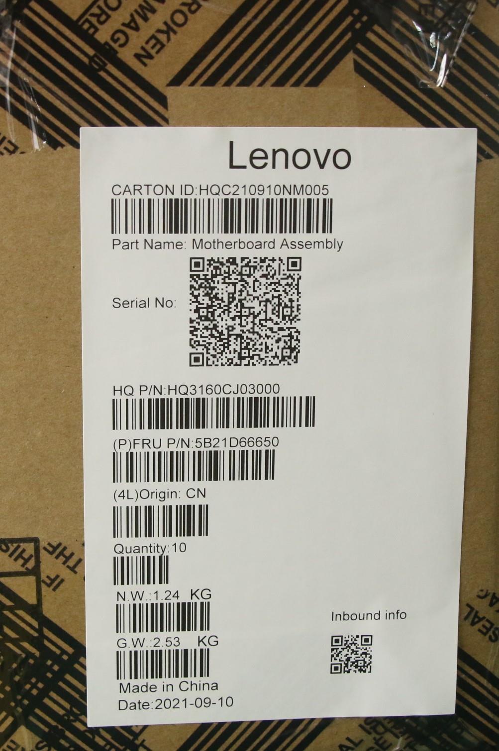 Lenovo Bdplanar Mb H 82N4 N4500 Uma 8 - 5B21D66650