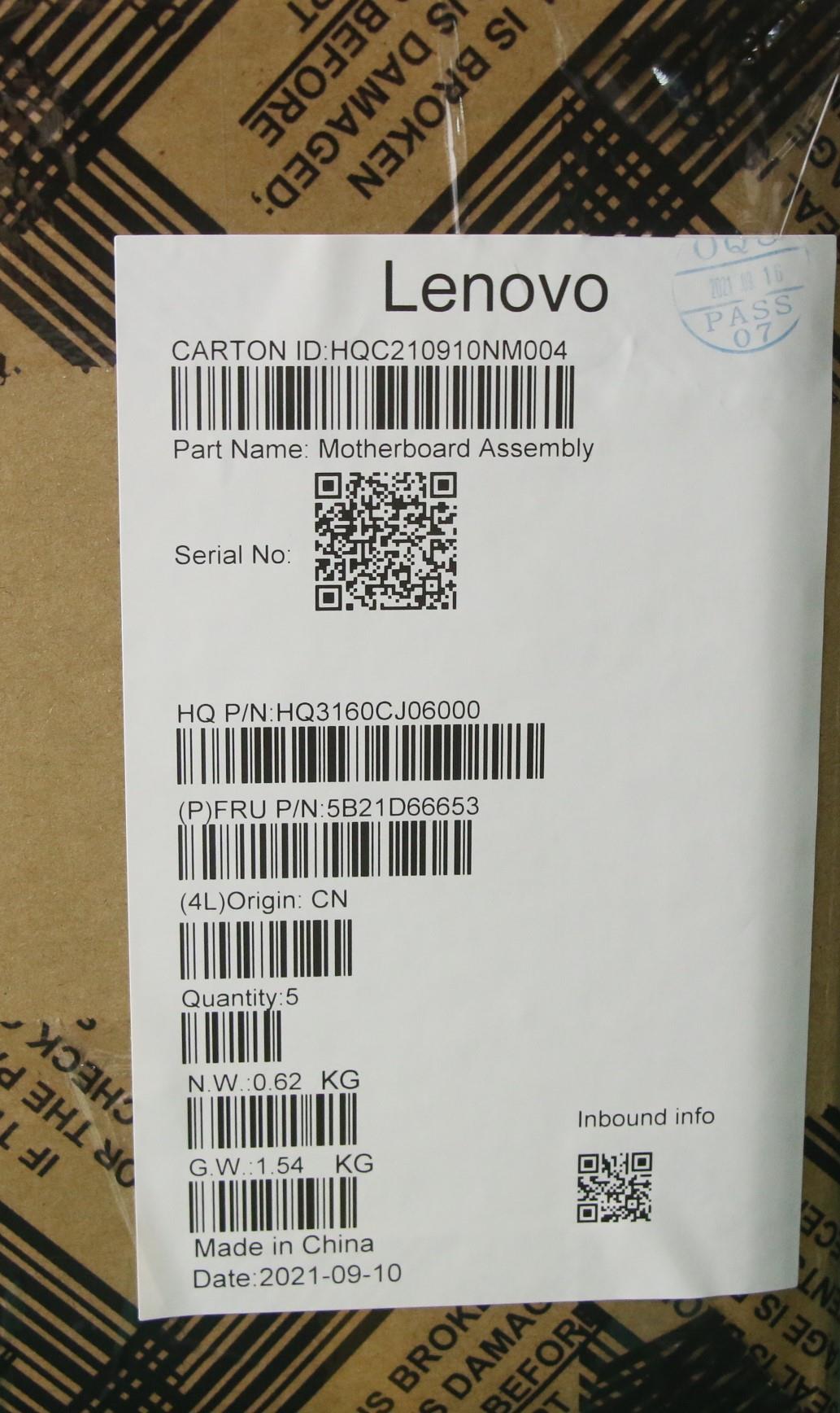 Lenovo Bdplanar Mb H 82N4 N4500 Uma 8 - 5B21D66653