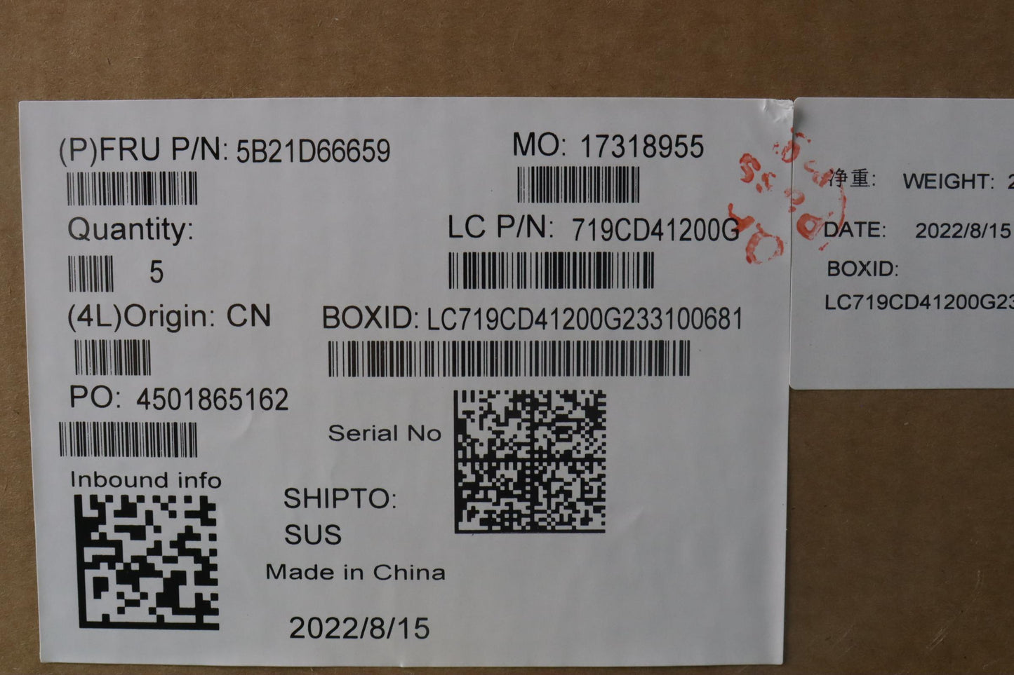 Lenovo Bdplanar L82Jhnok I511260 Hrtx - 5B21D66659