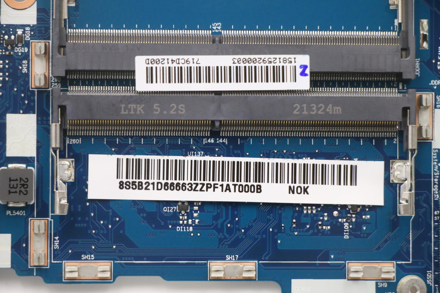 Lenovo Bdplanar L82Jhnok I711600 Hrtx - 5B21D66663