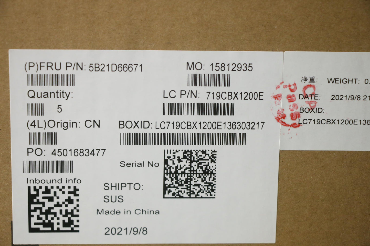 Lenovo Bdplanar Mb L82M7 Nok I51135G7 - 5B21D66671