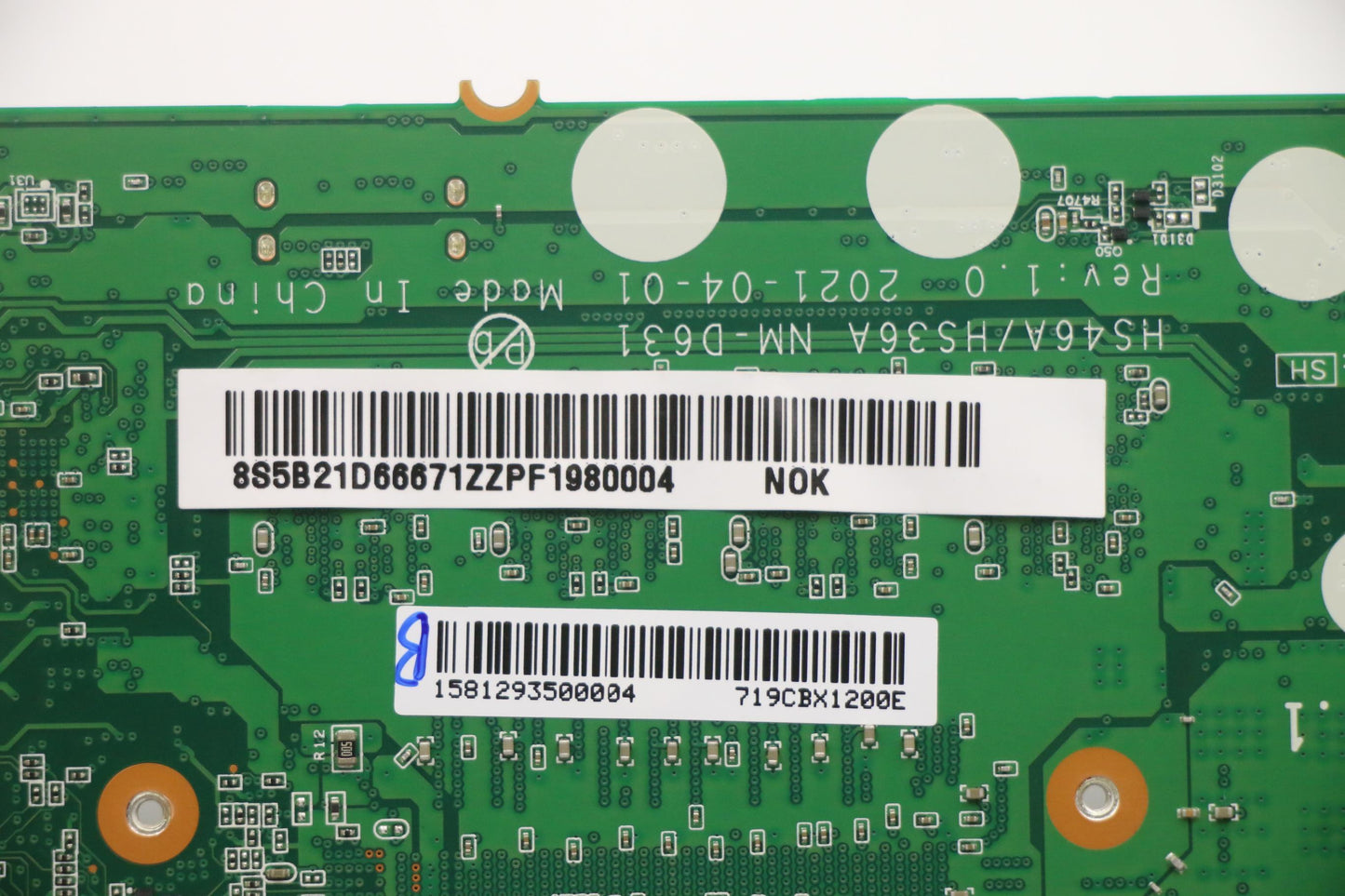 Lenovo Bdplanar Mb L82M7 Nok I51135G7 - 5B21D66671