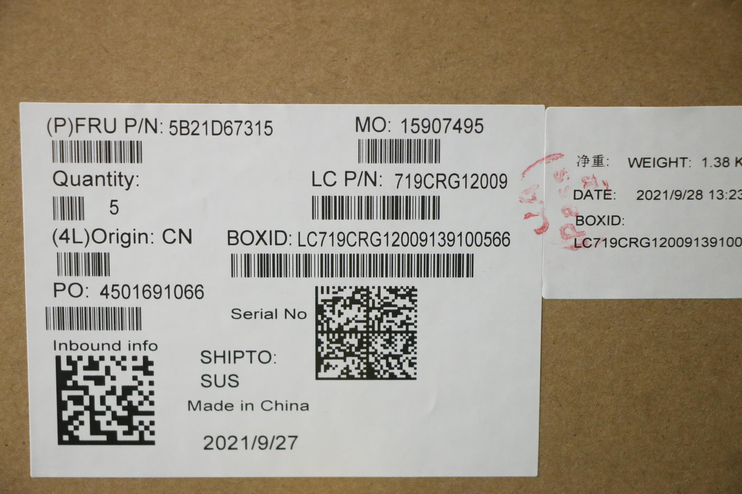 Lenovo Bdplanar Mbl21B1Wini511400H_Gt - 5B21D67315