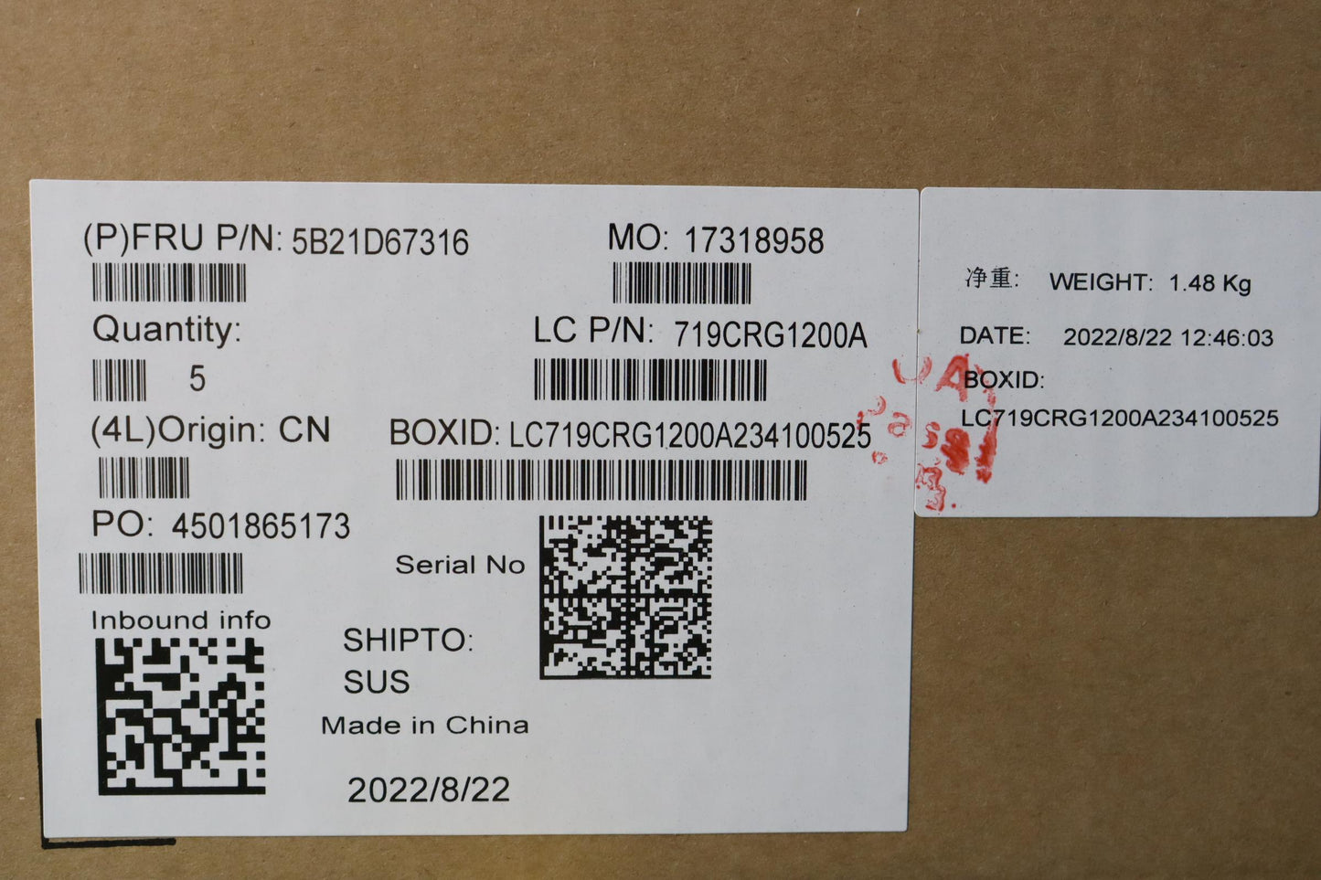 Lenovo Bdplanar Mbl21B1Noki511400H_Gt - 5B21D67316