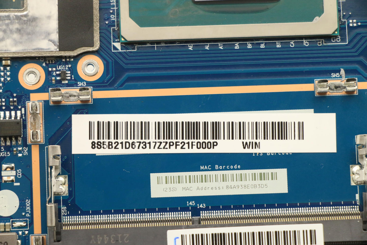 Lenovo Bdplanar Mbl21B1Wini511400H_Rt - 5B21D67317