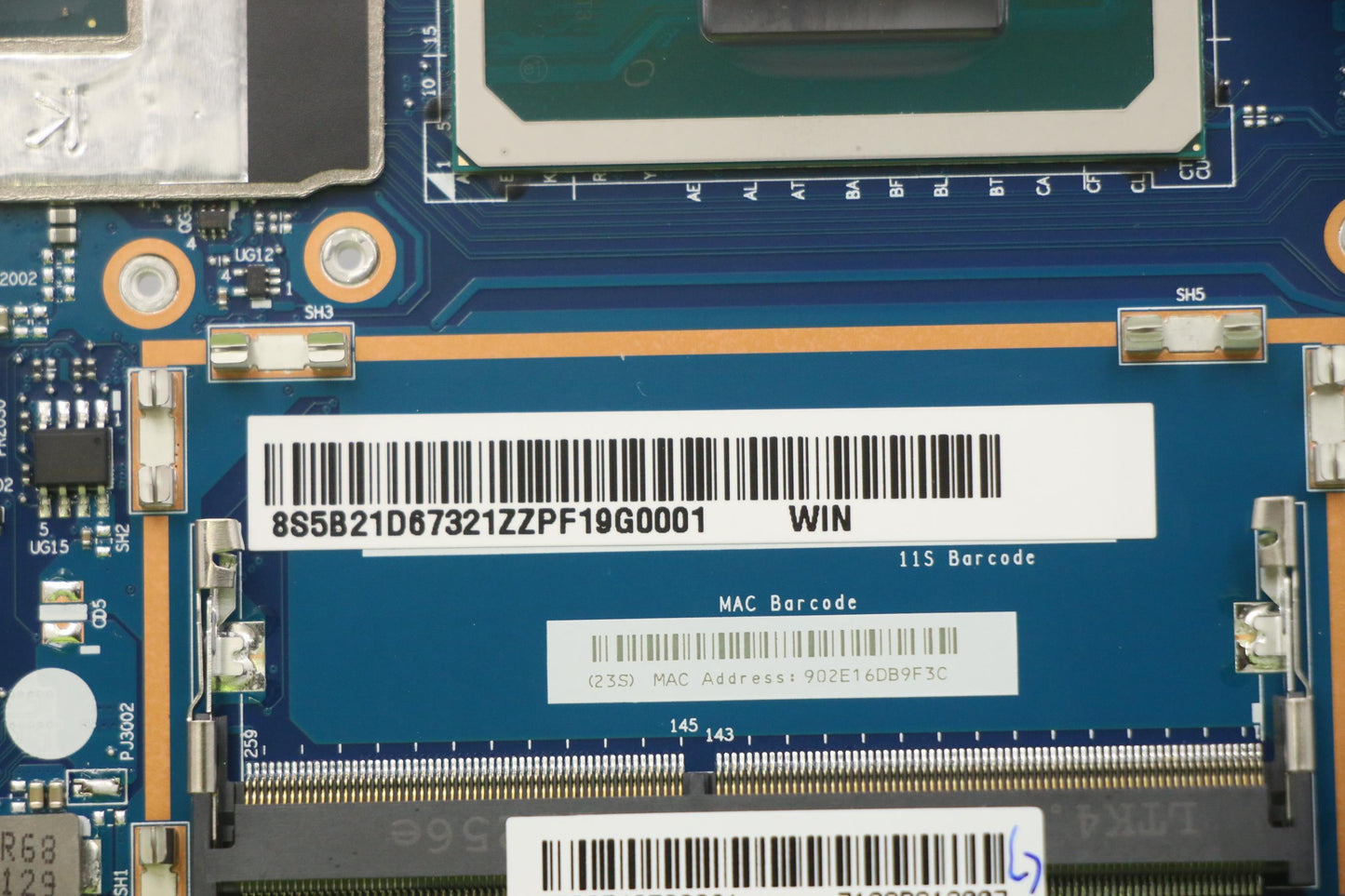 Lenovo Bdplanar Mbl21B1Wini711800H_Rt - 5B21D67321