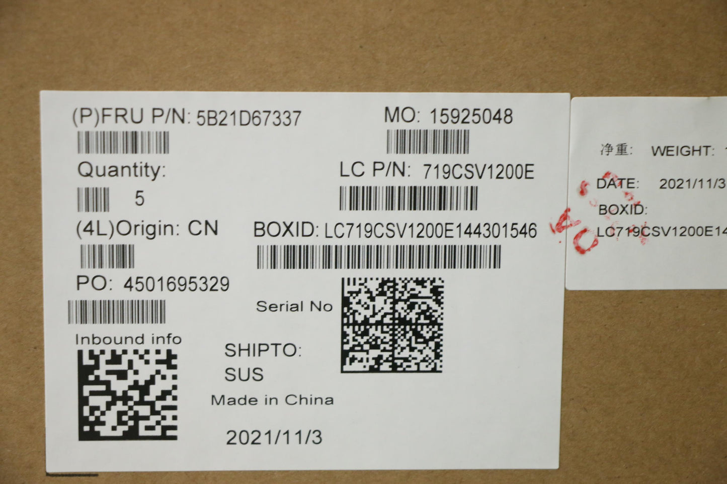 Lenovo Bdplanar Mbl82Lvwinn4500Uma4G1 - 5B21D67337
