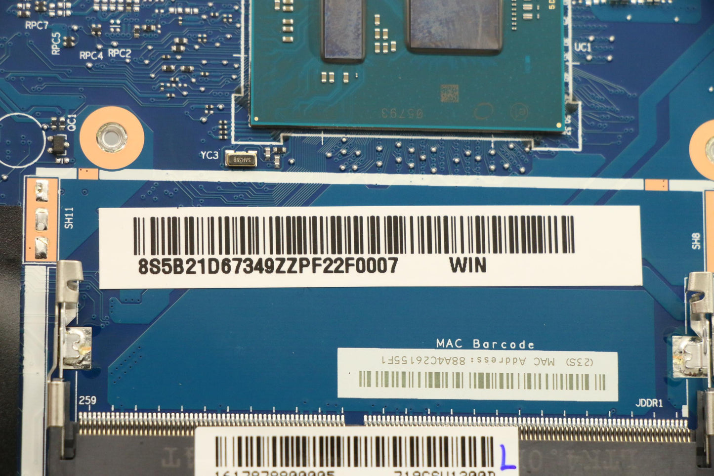 Lenovo Motherboard N6000, UMA Graphics, 4GB RAM, 128GB eMMC, Windows DPK - 5B21D67349