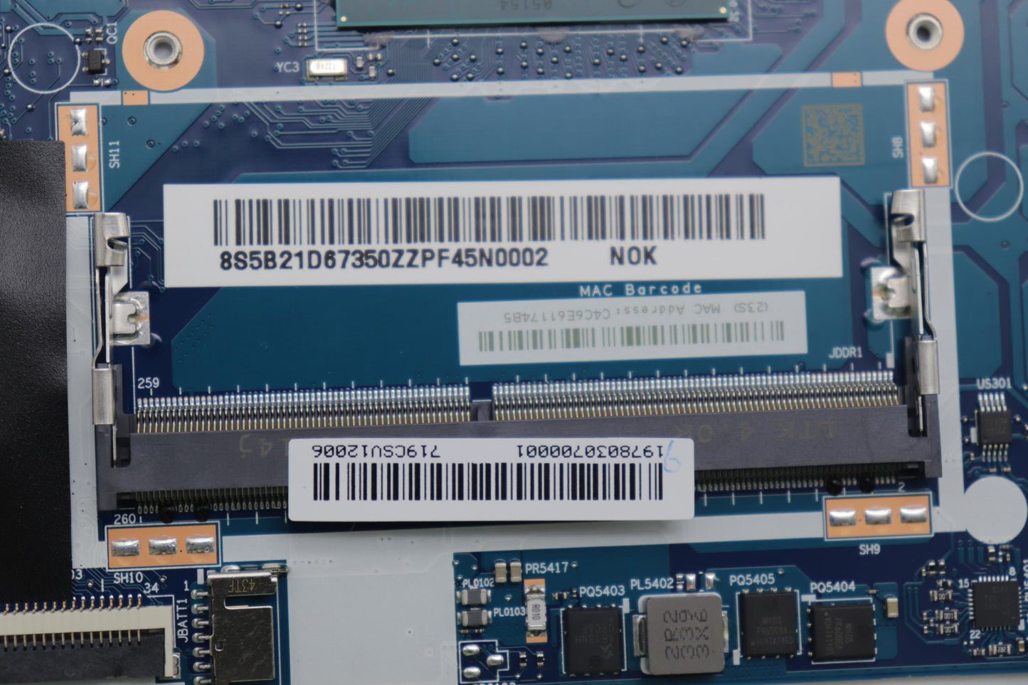 Lenovo Bdplanar Mbl82Lvnokn6000Uma4G1 - 5B21D67350