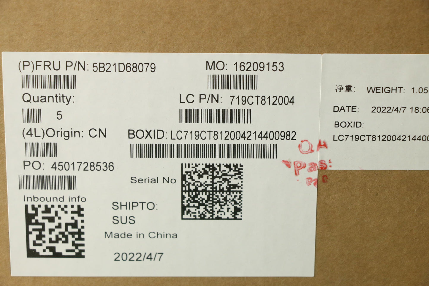 Lenovo Bdplanar Mbl82Lxwinn5100Uma4G1 - 5B21D68079